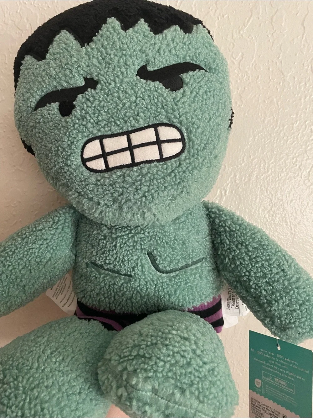 Marvel x Pillowfort Avengers Incredible Hulk plush pillow stuffed animal
